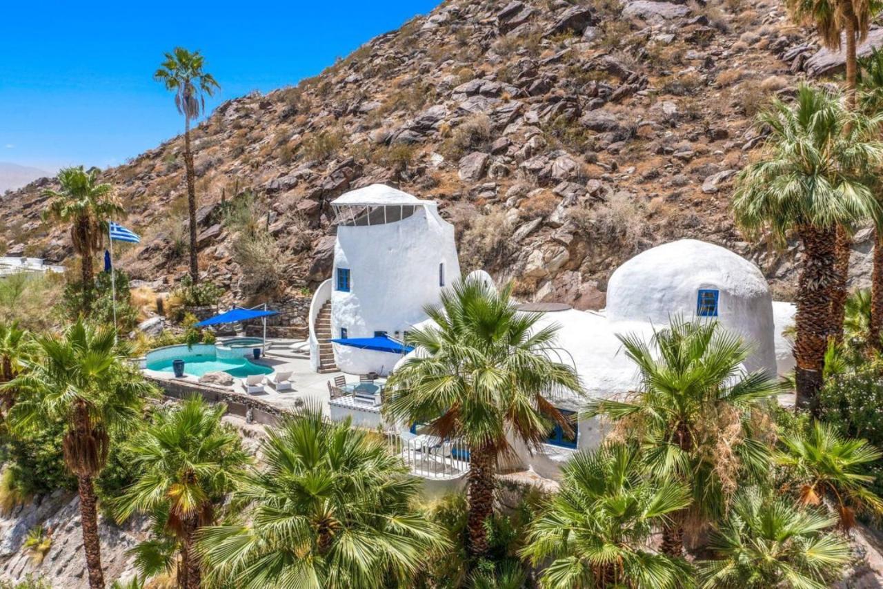 Santorini House Panoramic Palm Springs Views Villa Exteriör bild